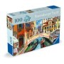 Puzzle pentru varstnici Venetia cu sablon de imagine si suport din carton 100 piese mari XL